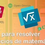 aplicaciones móviles para resolver ejercicios de matemáticas cymath open omnia qanda microsoft math